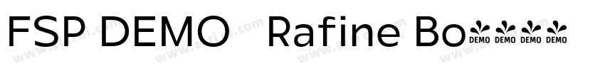 FSP DEMO   Rafine Bo字体转换